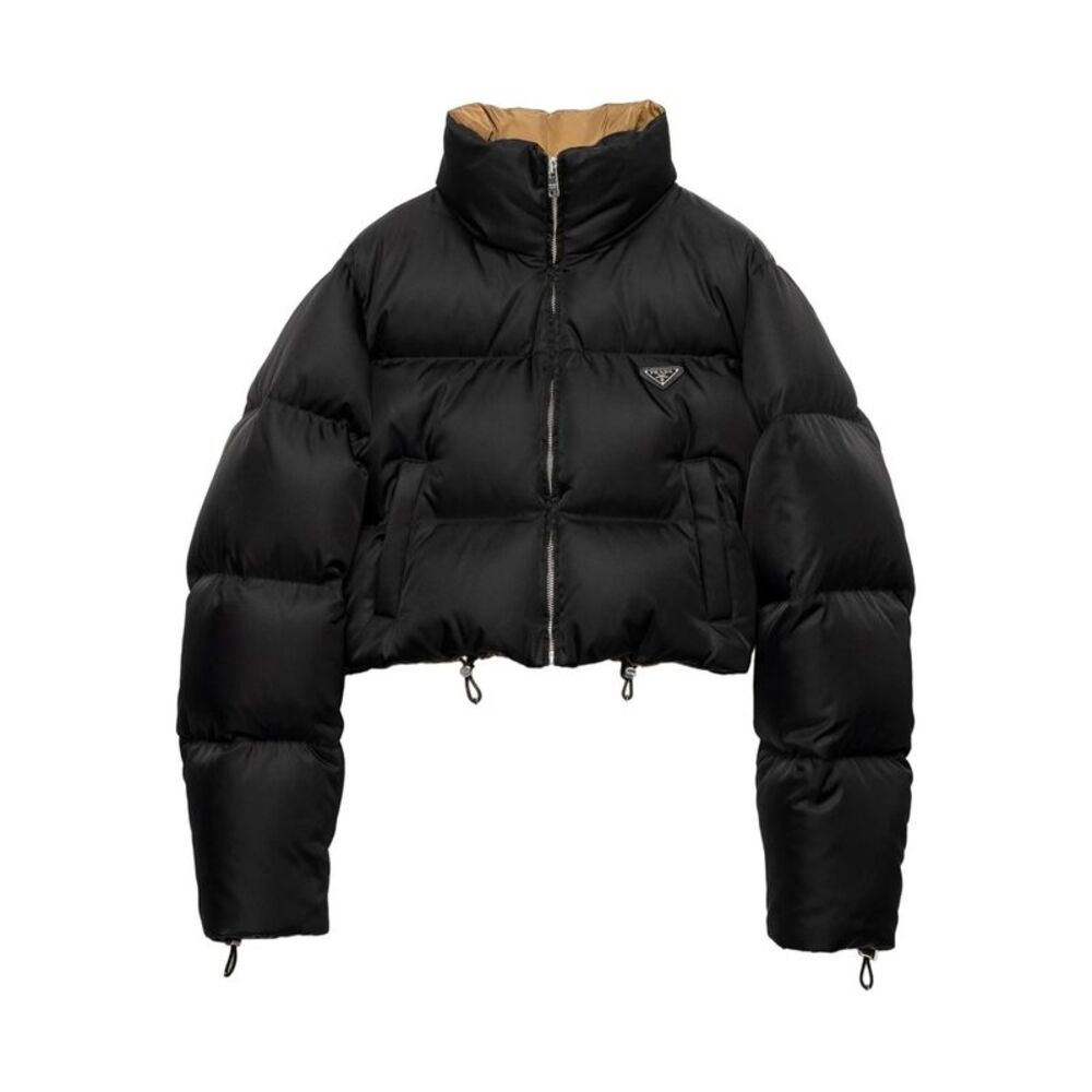 Prada Black Jackets - Puffer Jackets Women